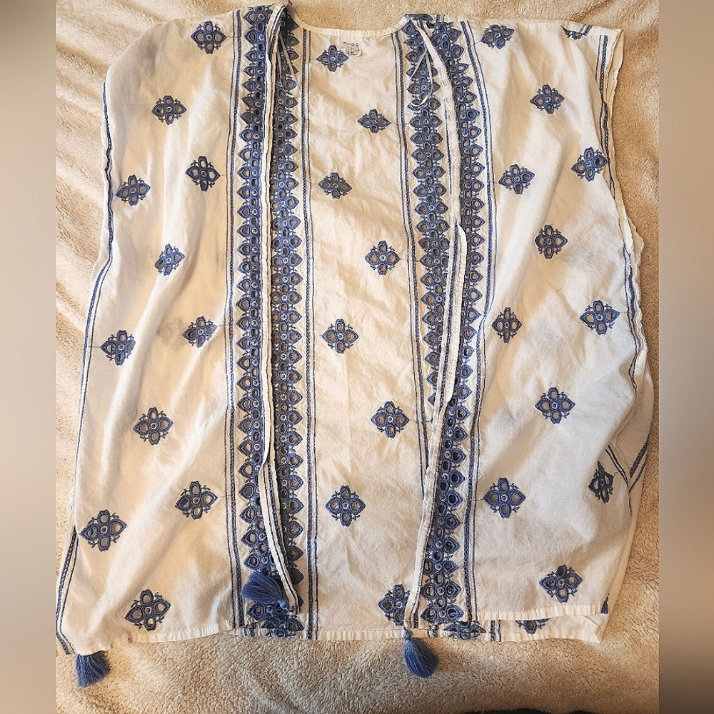 Sleeveless Cover Up Top